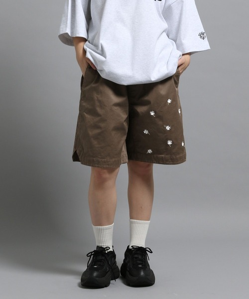 GEORGE'S(ジョージズ)の「エンブロイダリーショートパンツ(その他パンツ・メンズ・ネイビー/チャコールグレー/モカ・LARGE/MEDIUM)」の15枚目の写真