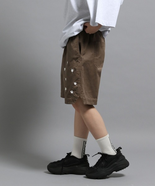 GEORGE'S(ジョージズ)の「エンブロイダリーショートパンツ(その他パンツ・メンズ・ネイビー/チャコールグレー/モカ・LARGE/MEDIUM)」の16枚目の写真