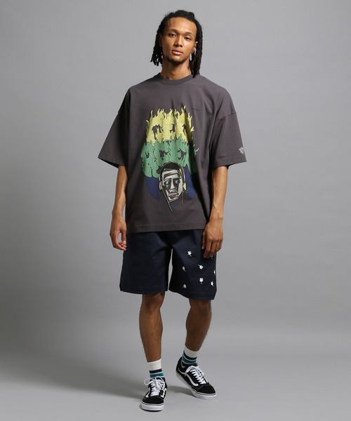 GEORGE'S(ジョージズ)の「エンブロイダリーショートパンツ(その他パンツ・メンズ・ネイビー/チャコールグレー/モカ・LARGE/MEDIUM)」の21枚目の写真