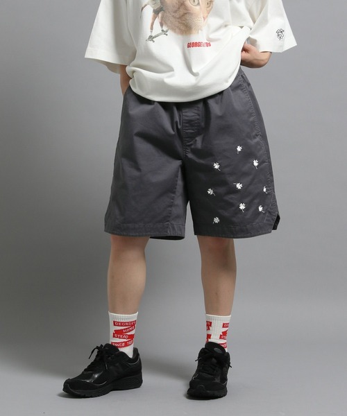GEORGE'S(ジョージズ)の「エンブロイダリーショートパンツ(その他パンツ・メンズ・ネイビー/チャコールグレー/モカ・LARGE/MEDIUM)」の8枚目の写真
