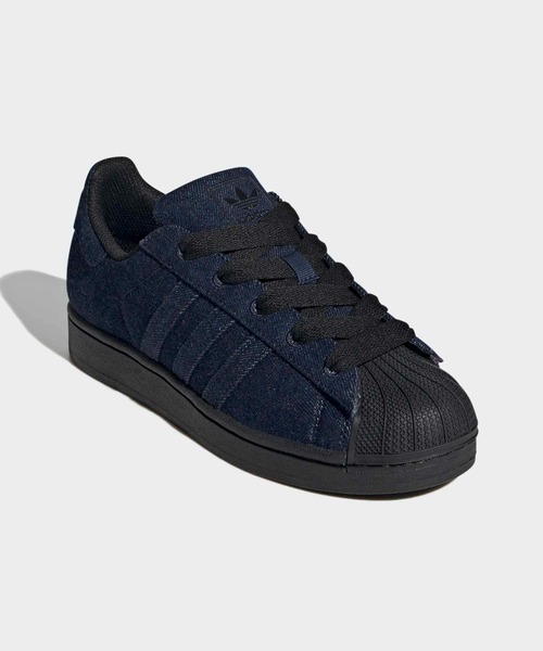 adidas（アディダス）の「スーパースター II / Superstar II スニーカー / アディダスオリジナルス adidas Originals（スニーカー・レディース・ブルー・23.0cm/22.5cm/22.0cm/28.0cm/27.5cm/27.0cm/26.5cm/26.0cm/23.5cm/25.5cm/25.0cm/24.5cm/24.0cm）」の4枚目の写真