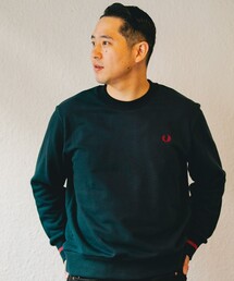 FRED PERRY（フレッドペリー）の「【SHIPS別注】FRED PERRY: シングル ティップ スウェットシャツ（Tシャツ/カットソー）」