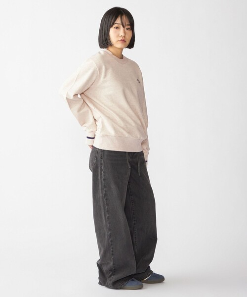 SHIPS別注】FRED PERRY: シングル ティップ スウェットシャツ（Tシャツ