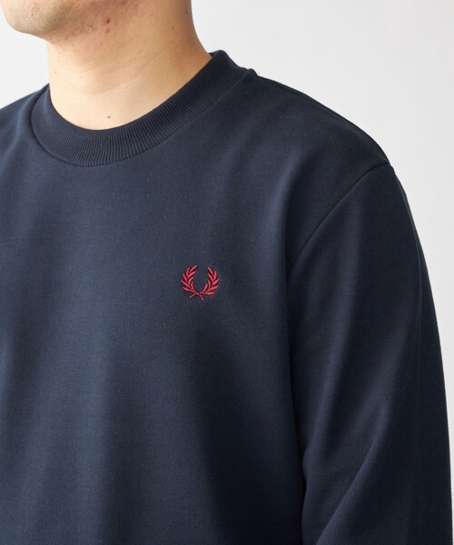 SHIPS別注】FRED PERRY: シングル ティップ スウェットシャツ（Tシャツ