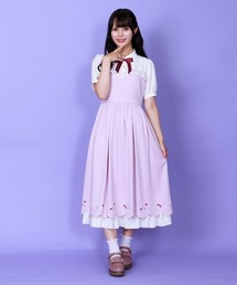 axes femme POETIQUE（アクシーズファムポエティック）の「ティーパーティー刺繍ワンピース（ワンピース・レディース）」