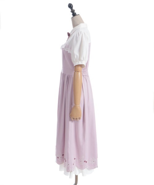 ティーパーティー刺繍ワンピース（ワンピース）｜axes femme POETIQUE