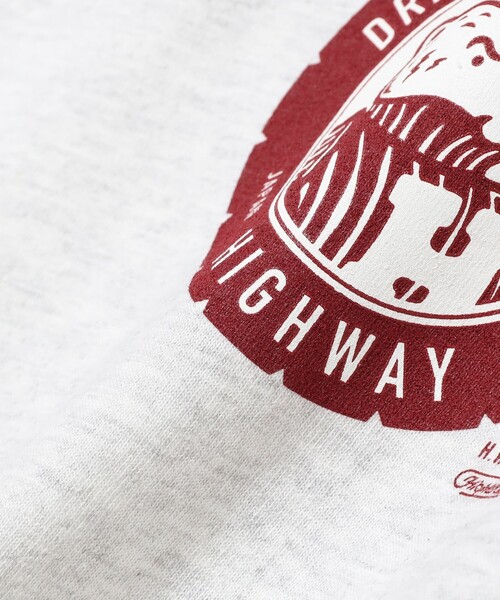 TOKYO CULTUART by BEAMS（トウキョウカルチャートバイビームス）の「HIGHWAY / PEACE.ST TEE（Tシャツ/カットソー・レディース・ライトグレー・LARGE/X-LARGE/MEDIUM/SMALL）」の5枚目の写真