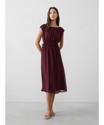 新品未使用⭐︎プラダ　フラワー&バナナ柄ワンピ サワアラモード Sawa a la mode 腕周り楽々な花柄チュニックワンピース