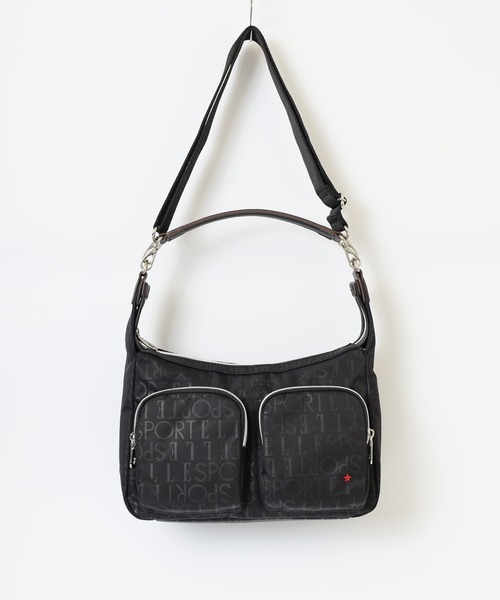 EllE SPORT 2wayショルダーバッグ ELLESPORT ELLE SPORT 2WAYショルダーバッグ 軽量 はっ水 （NAVY