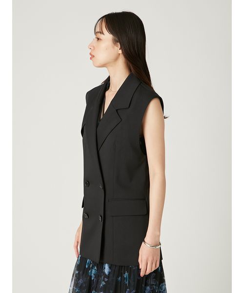 FRAY I.D（フレイアイディー）の「トレンチライクジレ（トレンチコート・レディース・ベージュ/チェック/ブラック・0/1）」の10枚目の写真