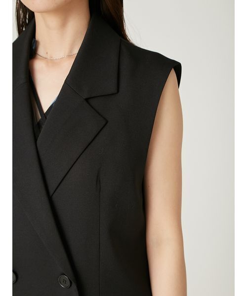 FRAY I.D（フレイアイディー）の「トレンチライクジレ（トレンチコート・レディース・ベージュ/チェック/ブラック・0/1）」の12枚目の写真