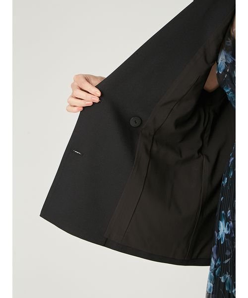 FRAY I.D（フレイアイディー）の「トレンチライクジレ（トレンチコート・レディース・ベージュ/チェック/ブラック・0/1）」の16枚目の写真