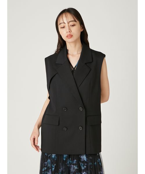 FRAY I.D（フレイアイディー）の「トレンチライクジレ（トレンチコート・レディース・ベージュ/チェック/ブラック・0/1）」の17枚目の写真