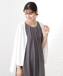 THE SHOP TK  | シアーフライスVカーデ(カーディガン/ボレロ)