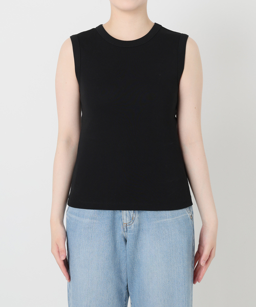 IENA（イエナ）の「FLORE FLORE/フローレフローレ ESME TANK タンクトップ（タンクトップ・レディース・アイボリー/ブラック/バーガンディー/ベージュ・FREE）」の14枚目の写真