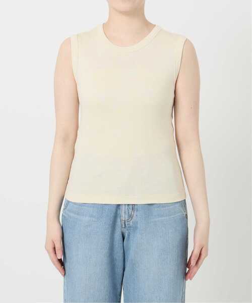 IENA（イエナ）の「FLORE FLORE/フローレフローレ ESME TANK タンクトップ（タンクトップ・レディース・アイボリー/ブラック/バーガンディー/ベージュ・FREE）」の16枚目の写真