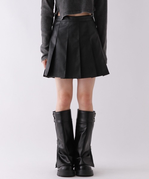 repipi armario（レピピ アルマリオ）の「フェイクレザープリーツスカート（スカート・キッズ・ブラウン/ブラック/ブラウン系その他・LARGE/MEDIUM/SMALL）」の19枚目の写真