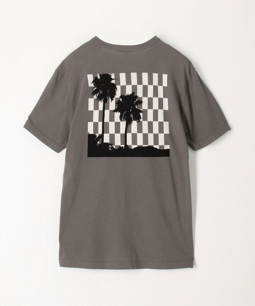 JAMES PERSE（ジェームスパース）の「チェッカーパームツリーグラフィック Tシャツ MLJ3311PLS（Tシャツ/カットソー・メンズ・チャコールグレー/ライトピンク/ホワイト・0/3/2/1）」の17枚目の写真