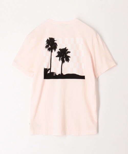JAMES PERSE（ジェームスパース）の「チェッカーパームツリーグラフィック Tシャツ MLJ3311PLS（Tシャツ/カットソー・メンズ・チャコールグレー/ライトピンク/ホワイト・0/3/2/1）」の20枚目の写真