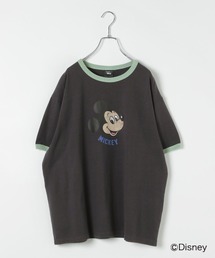 LEPSIM | 【Disney】MICKEYリンガーT　580962(Tシャツ/カットソー)