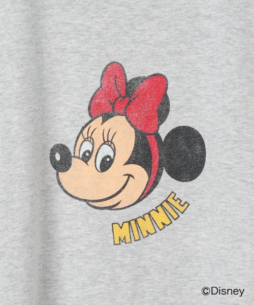 LEPSIM（レプシィム）の「【Disney】MICKEYリンガーT　580962（Tシャツ/カットソー・レディース・杢グレー/チャコールグレー・FREE）」の8枚目の写真