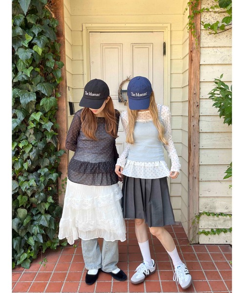 WC(ダブル シー)の「フリルヘムドットシアートップス(Tシャツ/カットソー・レディース・ホワイト/ブラック・FREE)」の17枚目の写真