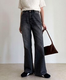 fredy emue | FRベーシックフレアデニムパンツ(デニムパンツ)