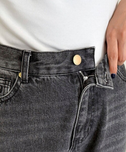 fredy emue(フレディエミュ)の「FRベーシックフレアデニムパンツ(デニムパンツ・レディース・ブラック/ブルー・36/38)」の16枚目の写真