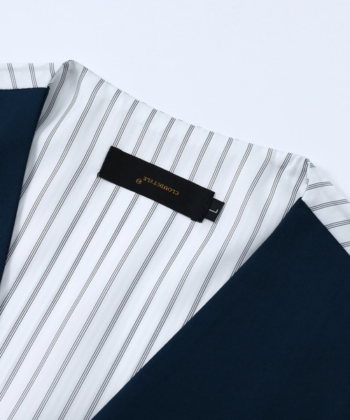 Cloudstyle（クラウドスタイル）の「【Cloudstyle】ダブルブレスト ノーカラー スーツベスト（スーツベスト・メンズ・グレー/ネイビー/ブラック・LARGE/X-LARGE/SMALL/MEDIUM）」の17枚目の写真