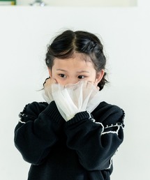 LOWRYS FARM | ソデチュールフリルＬＳ　583712(Tシャツ/カットソー)