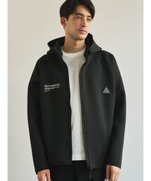 【TRANSITION×GOTHAM】ボンディングT/Rダンボールニットフロントジップパーカー GOTHAM別注