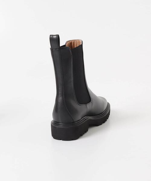 URBAN RESEARCH(アーバンリサーチ)の「タンクソールサイドゴアブーツ(ブーツ・レディース・ブラック・24/24.5/25/23.5/23)」の11枚目の写真