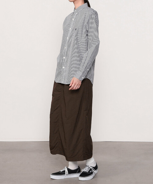 GYMPHLEX（ジムフレックス）の「Gymphlex | ナイロンタスラン イージースカート WOMEN（スカート・レディース・ブラック/ブラウン・14）」の12枚目の写真