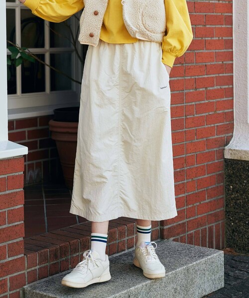 GYMPHLEX（ジムフレックス）の「Gymphlex | ナイロンタスラン イージースカート WOMEN（スカート・レディース・ブラック/ブラウン・14）」の8枚目の写真