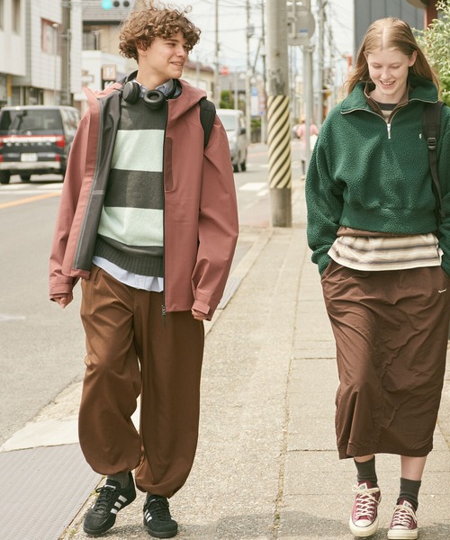 GYMPHLEX（ジムフレックス）の「Gymphlex | ナイロンタスラン イージースカート WOMEN（スカート・レディース・ブラック/ブラウン・14）」の4枚目の写真