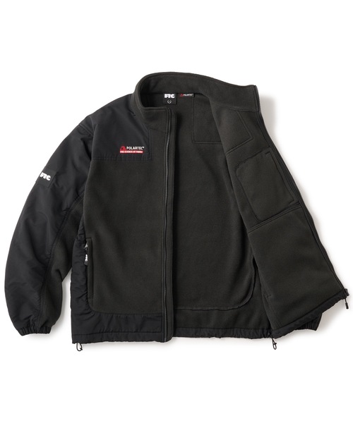 FTC（エフティーシー）の「POLARTEC FLEECE JACKET（ブルゾン・メンズ・ブラック/グレー・SMALL/MEDIUM/LARGE/X-LARGE）」の3枚目の写真