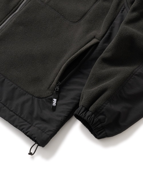 FTC（エフティーシー）の「POLARTEC FLEECE JACKET（ブルゾン・メンズ・ブラック/グレー・SMALL/MEDIUM/LARGE/X-LARGE）」の6枚目の写真