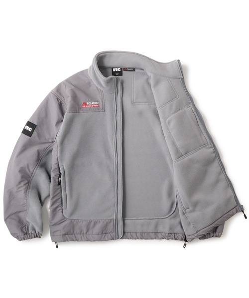 FTC（エフティーシー）の「POLARTEC FLEECE JACKET（ブルゾン・メンズ・ブラック/グレー・SMALL/MEDIUM/LARGE/X-LARGE）」の8枚目の写真
