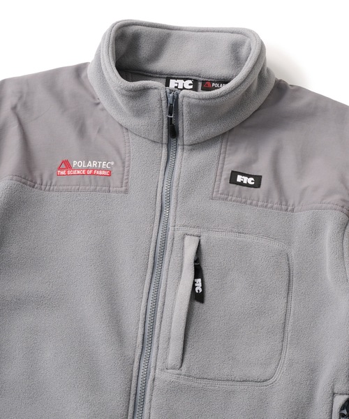 FTC（エフティーシー）の「POLARTEC FLEECE JACKET（ブルゾン・メンズ・ブラック/グレー・SMALL/MEDIUM/LARGE/X-LARGE）」の10枚目の写真