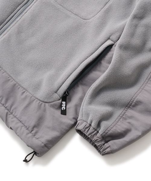 FTC（エフティーシー）の「POLARTEC FLEECE JACKET（ブルゾン・メンズ・ブラック/グレー・SMALL/MEDIUM/LARGE/X-LARGE）」の11枚目の写真