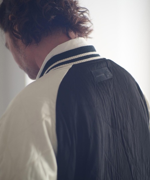 ADAM PATEK（アダムパテック）の「mj11052-aged velour souvenir jacket リバーシブルブルゾン(AP2523010)（ブルゾン・メンズ・ブラック×ホワイト/ブラック×ブラック・1/2）」の7枚目の写真