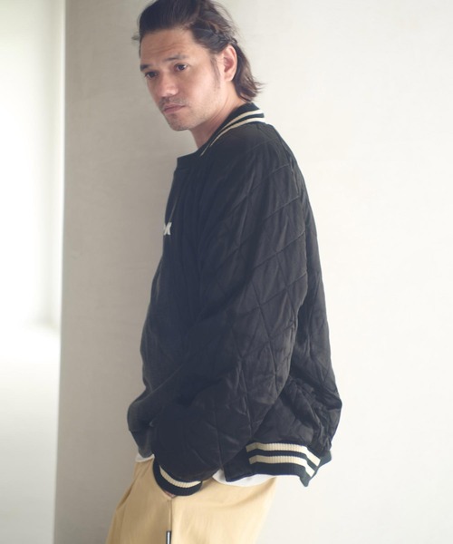 ADAM PATEK（アダムパテック）の「mj11052-aged velour souvenir jacket リバーシブルブルゾン(AP2523010)（ブルゾン・メンズ・ブラック×ホワイト/ブラック×ブラック・1/2）」の15枚目の写真