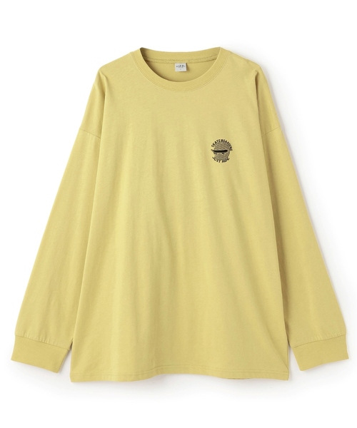 and D. petit main(アンドディープティマイン)の「【親子リンク】【DAD】アソート転写ワイドロンT(Tシャツ/カットソー・メンズ・ブルー/イエロー/ホワイト・F)」の3枚目の写真