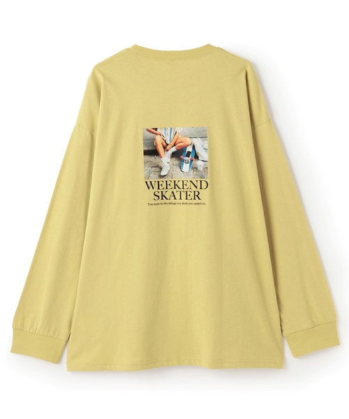 and D. petit main(アンドディープティマイン)の「【親子リンク】【DAD】アソート転写ワイドロンT(Tシャツ/カットソー・メンズ・ブルー/イエロー/ホワイト・F)」の22枚目の写真