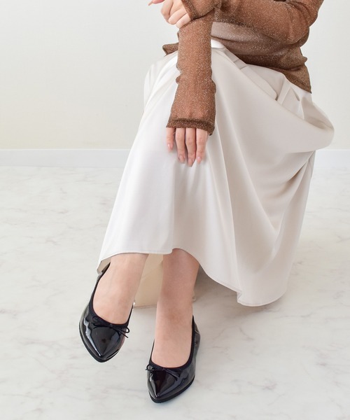 Bridget Birkin（ブリジットバーキン）の「【Bridget Birkin】ポインテッドデイリーバレエシューズ(551545)（バレエシューズ・レディース・ブラック系その他/ブラック系その他2/ブルー系その他・22.5/23.5/24/24.5/23）」の13枚目の写真