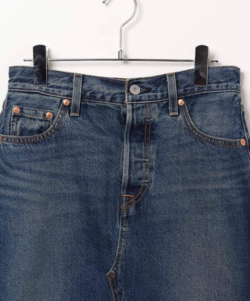 Levi's(リーバイス)の「【Levi's(R)(リーバイス(R))】Aラインデニムスカート(スカート・レディース・インディゴブルー・SMALL/MEDIUM)」の4枚目の写真
