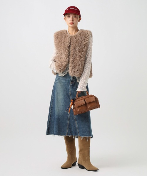 Levi's(リーバイス)の「【Levi's(R)(リーバイス(R))】Aラインデニムスカート(スカート・レディース・インディゴブルー・SMALL/MEDIUM)」の12枚目の写真
