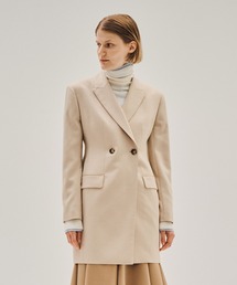 コラム　COLUMN エストネーション　ノーカラー　ジャケット COLUMN / フェイクレザーノーカラージャケット｜ESTNATION