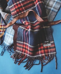 BEAMS | グラデーション チェック マフラー(マフラー)