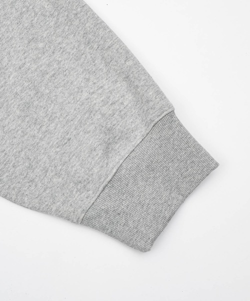 Elanque（エランク）の「volume hoodie / 裏起毛ボリュームフーディー（パーカー・メンズ・ブラック/グレー・SMALL/LARGE/MEDIUM）」の21枚目の写真